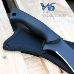 Total Blackout Machete with Rubber Handle Lightweight Design - 004 - Image 2