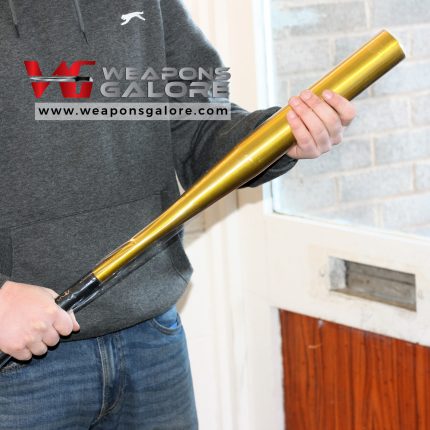 Gold Baseball Bat 30" Light Aluminium Construction