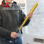 Gold Baseball Bat 30" Light Aluminium Construction - Image 4
