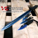 CANES CUTTER BLUE NINJA SWORD SET - GOL-SET-166BL - Image 4