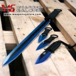 CANES CUTTER BLUE NINJA SWORD SET - GOL-SET-166BL - Image 2