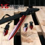 CANES CUTTER RED NINJA SWORD SET - GOL-SET-166RD - Image 6