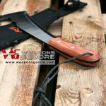 Elk Ridge ' EVOLUTION ' - Outdoors / Bush craft Heavy Duty Fixed Blade Gut Hook Machete -ER-MHT003BK - - Image 6
