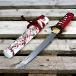 Handmade Blossom Samurai Tanto - 149