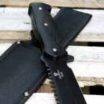 Snake Eye Huge Tactical 16.5" Fixed Blade BLACKOUT VERSION - Hunting Knife - Image 5
