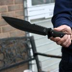 Snake Eye Huge Tactical 16.5" Fixed Blade BLACKOUT VERSION - Hunting Knife - Image 6