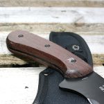 MILITARY SURVIVOR 18" BLACK KUKRI MACHETE - SV-MHT008BK - Image 3