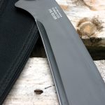 MILITARY SURVIVOR 18" BLACK KUKRI MACHETE - SV-MHT008BK - Image 4