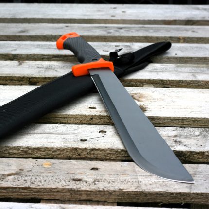 Classic 20.75" Latin Machete - Full Tang & Solid Build W/ High Carbon Steel Blade