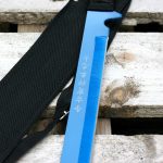 Tactical Ninja Machete / Sword Blue CANES CUTTER TANTO NINJA SWORD SW-20BL - Image 6