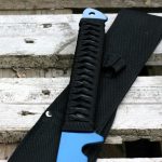 Tactical Ninja Machete / Sword Blue CANES CUTTER TANTO NINJA SWORD SW-20BL - Image 5
