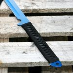 Tactical Ninja Machete / Sword Blue CANES CUTTER TANTO NINJA SWORD SW-20BL - Image 3