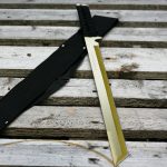 Tactical Ninja Machete / Sword Gold CANES CUTTER TANTO NINJA SWORD SW-20GD GOLD