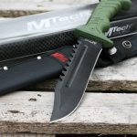 MTECH SAW-BACK CLIP POINT ALL PURPOSE BOWIE KNIFE – MT-20-57GN - Image 5