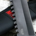 MTECH SAW-BACK CLIP POINT ALL PURPOSE BOWIE KNIFE – MT-20-57GN - Image 4