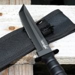 Survivor Outdoor 'Back Up' Fixed Tanto Blade - HK-1023TN - Image 5