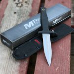 MTech USA Satin Finished Fixed Blade Dagger - MT-097SL
