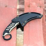 MTech Fixed Blade Karambit - Tan Version - MT-665BT - Image 2