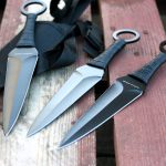 Expandbles 3pc Kunai Throwing Knife Set & Sheath - KTHR-111 - Image 3