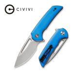 Civivi Odium Flipper Knife - Blue G10 Handle (2.65" Stonewashed D2) C 2010C