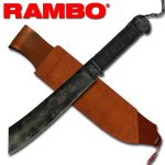 Gil Hibben IV Rambo Machete Knife With Leather Sheath- GH5007 - Image 10