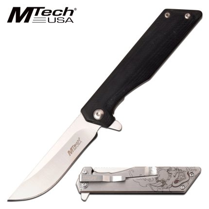MTECH USA DEVIL DESIGN MANUAL FOLDING KNIFE - MT-1160LD