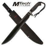 MTECH USA Machete Black- MT-20-08L