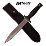 MTECH USA FIXED BLADE KNIFE 11.25" OVERALL - MT-20-77GY
