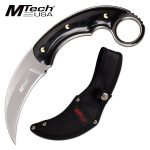 MTECH USA FIXED KARAMBIT BLADE KNIFE - MT-20-84MR