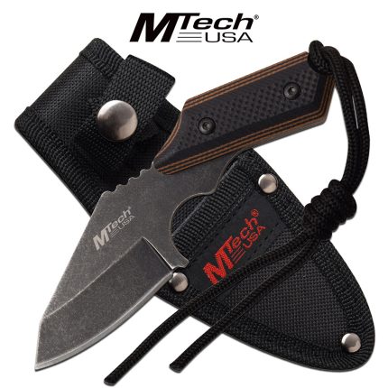 MTECH FIXED BLADE TANTO EDGE KNIFE - MT-20-89BRD