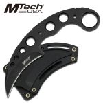 MTECH FIXED KARAMBIT SKELETAL - MT-644 BK