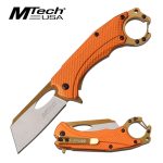 MTech Flipper Assisted Opening Wharncliffe Knife - MT-A1028RO