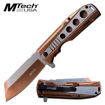 MTech Wharncliffe Flipper Assisted Opening Assisted Knife - MT-A1107BZ