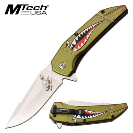 MTech Lady Luck Liner lock Knife Assisted Opening - MTA1129GN