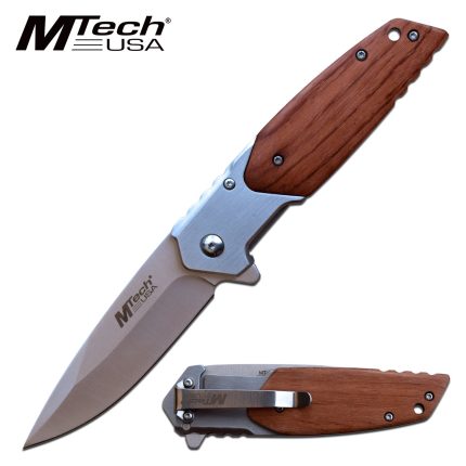 MTech Quick Opening Knife - MT-A1154BR