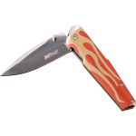 MTECH USA FLAME DESIGN FLIPPER ASSISTED OPENING KNIFE - MT-A1185RD - Image 5