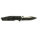 MTech Evolution Evanesce Grey - Two-Tone Serr - Assisted Opening Knife - MTE-A012S-SW - Image 3