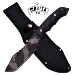 MASTER USA CAMO ALPHA TEAM FIXED BLADE KNIFE - MU-1138