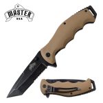 Master USA BUDGET Flipper Assisted Opening Knife - MU-A063BR