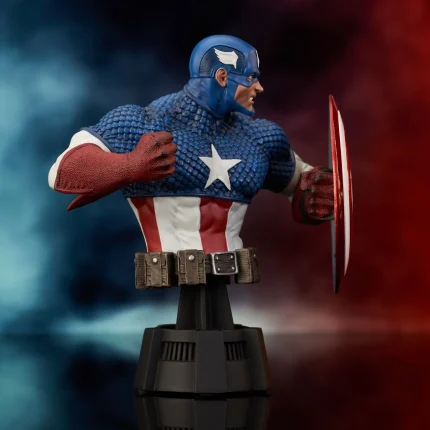 Marvel Comic Captain America Bust