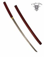 Fudoshin Hand Forged, 1095 Carbon Steel, Japanese Samurai Shirasaya Katana - Damascus Blade - S61 - Image 3