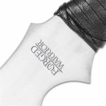 Forged Warrior Jungle Beast Short Sword - Ultra tough High Carbon Spring Steel; Solid One-Piece Construction - Genuine Leather Handle, Sheath - Samurai / Ninja Style - Functional - 27" - Image 4