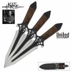 Kit Rae Hell Hawk 9 3/4" Throwing Knife Triple Set - KR0057