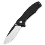 QSP Raven 4.5" Flipper Folding Pocket Knife, D2 Blade Black G10 Handle, Smooth Flipper Opening Knife - Image 13
