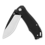 QSP Raven 4.5" Flipper Folding Pocket Knife, D2 Blade Black G10 Handle, Smooth Flipper Opening Knife - Image 16
