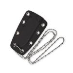 QSP NECKMUK, 6.5'' Neck Knife,Compact Fixed Blade Knife, D2 Satin Blade, G10/MICARTA Handle - Image 13