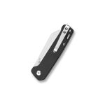 QSP Knives Penguin Folding Knife 3.06" D2 Sheepsfoot Blade, OD Carbon fibre overlay G10 Handles - QS130-E - Image 13