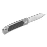QSP Falcon Slip Joint Knife Titanium/Carbon Fibre 3" CPM S35VN, satin finish Blade. Comes W/ Premium Leather Sheath - UK FRIENDLY CARRY KNIFE - Image 17