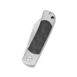 QSP Falcon Slip Joint Knife Titanium/Carbon Fibre 3" CPM S35VN, satin finish Blade. Comes W/ Premium Leather Sheath - UK FRIENDLY CARRY KNIFE - Image 14
