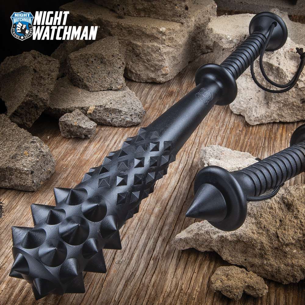 R (5) Night Watchman Law Enforcement Tactical Mace - UC3314 - Image 1
